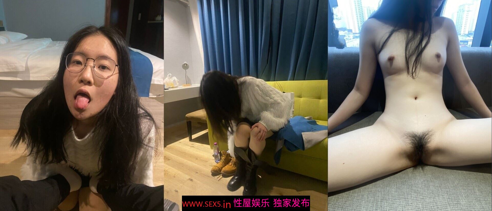 顶级露脸反差眼镜学生妹 外纯内骚艺校一字马小母狗酒店约啪金主3P4P调教 尿浴毒龙啪啪